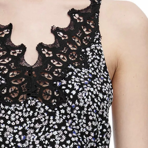 Rebecca Taylor Flower Slip Dress - Size 6 - NWOT! - Picture 4 of 6